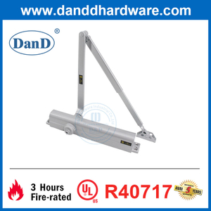 UL Hydraulic Aluminum Automatic Fireproof Swing Overhead Commercial Power Door Closer-DDDC059DA
