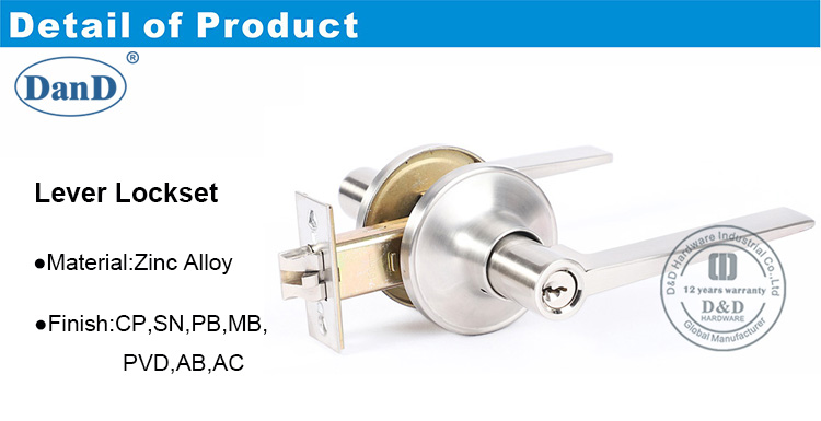 Lever Lockset-DDLK072-D and D Hardware