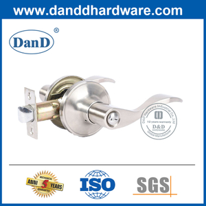 Best Zinc Alloy Bathroom Door Handle with Privacy Lock-DDLK015