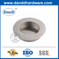 Contemporary Stainless Steel Round Flush Door Pull-DDFH011-B