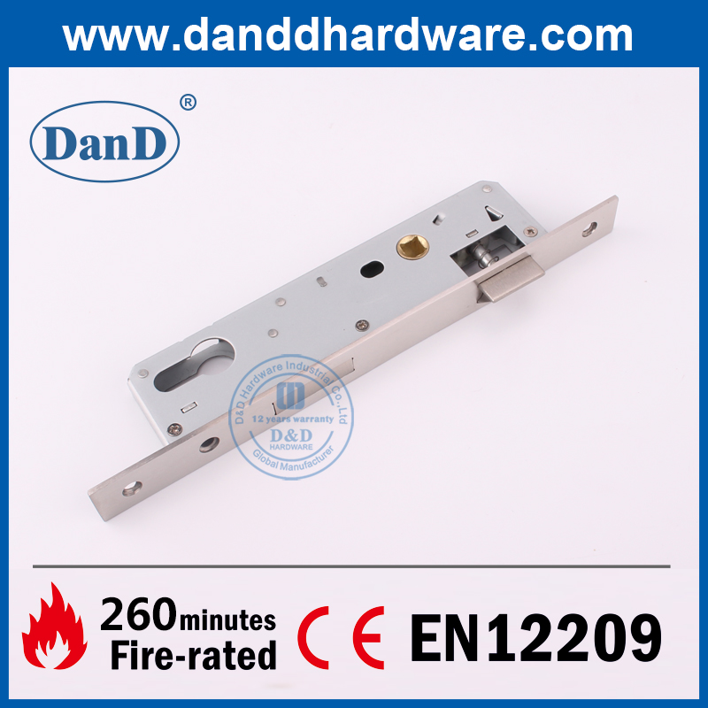 SUS304 Most Secure Narrow Stile Lock for Aluminium Door-DDML021-3092