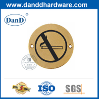 New Design Stainless Steel No Smoking Sign Plate-DDSP008
