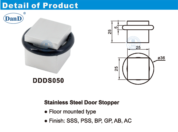 Stainless Steel Door Stop
