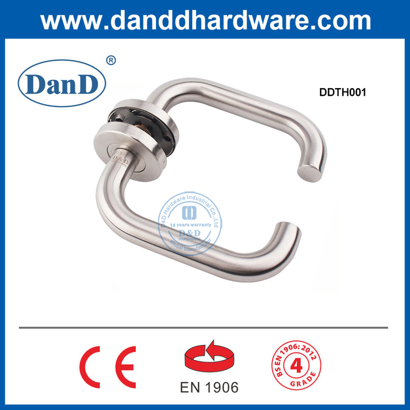 European Standard Stainless Steel Door Handles Exterior with EN1906 Grade 4-DDTH001