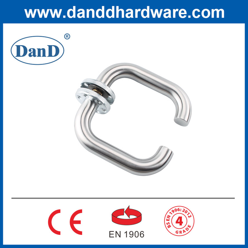 European EN1906 Grade 4 Stainless Steel Modern Front Door Handles-DDTH001