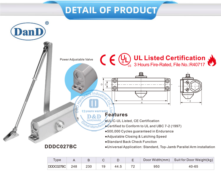 automatic door closer