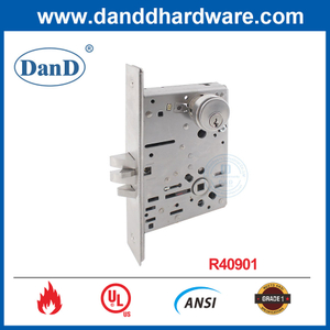 Wholesale Fire Door Hardware UL 10C Durable Office Storeroom Closet Door Mortice Lock-DDAL07