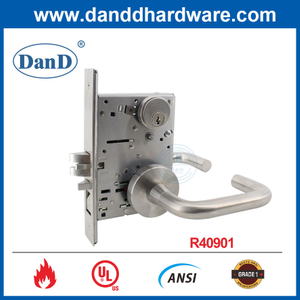 Architectural Hardware Supplier UL Entry Function Commercial Fire Mortise Locks USA-DDAL04