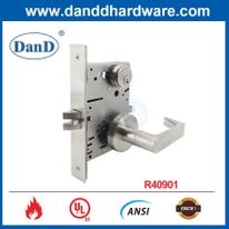 China Factory Made UL Fire Rated Passage Door Mortice Lock for Airport Hotel for Sale-DDAL01