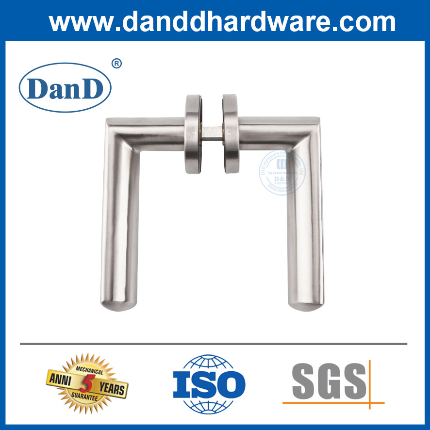 Fashion Design Customized Color Interior Stainless Steel Lever Door Handles-DDSH011