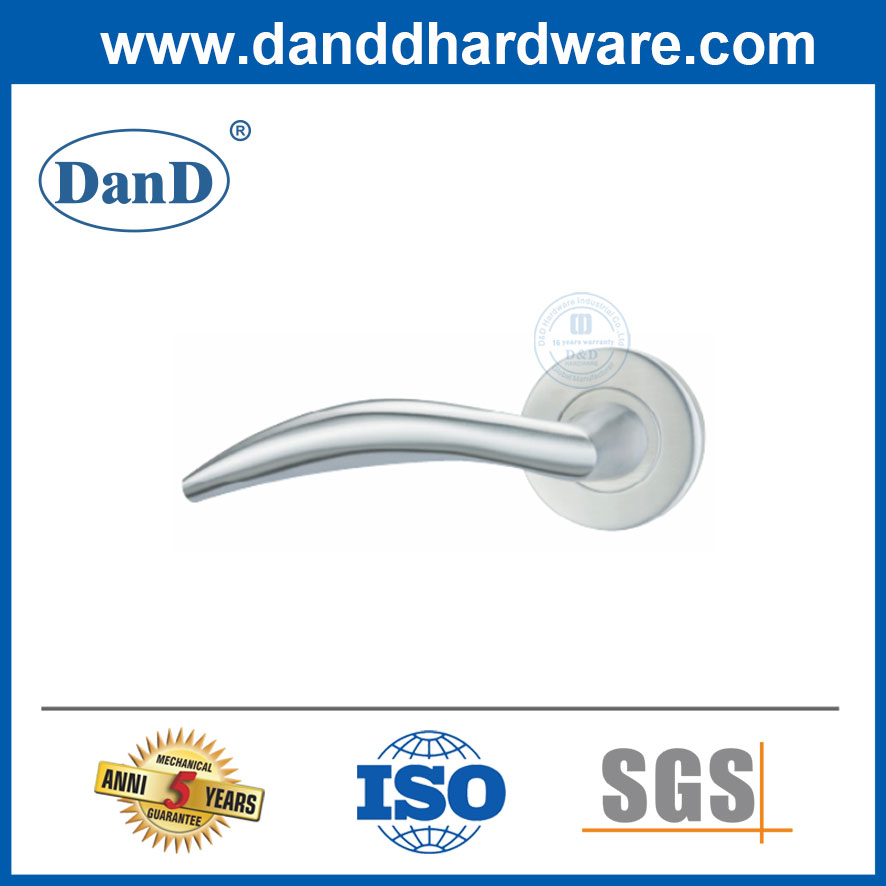 Stainless Steel Luxury Europe Market Passage Lever Handle for Room-DDSH007