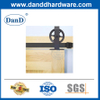 Wheel Shaped Barn Door Pulley Track Accessory Creative Farmhouse Style Sliding Door Hardware-DDBD012