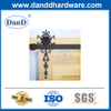 Black Vintage Barn Door Hardware Track Sliding Door Hardware Rail Braided Lift Rail Slide Track-DDBD016