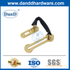 Stainless Steel Satin Brass Door Safety Chain with Lock for Apartment-DDG003