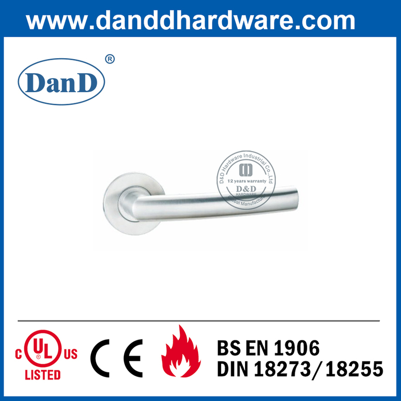 Best SS304 Ironmongery Security Privacy Bedroom Door Handle-DDTH025
