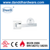 Grade 304 Silver Decorative Door Handle with Square Rose-DDTH020