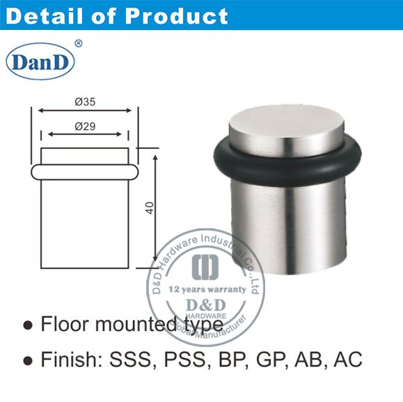 Pretty Door Stops-D and D Hardware