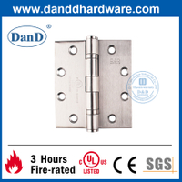 UL Listed Stainless Steel 201 Fire Rated Door Hinge-DDSS002-FR-4.5X4X3.4