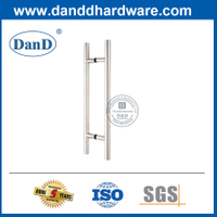 SS304 Security Back to Back T Bar Glass Door Pull Handle-DDPH001