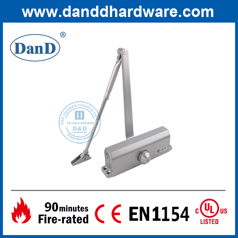 UL Listed Fire Rated Overhead Spring Residential Door Closer-DDDC017