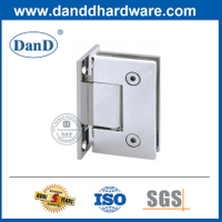 Silver 90 Degree Stainless Steel 304 Glass Shower Door Hinge-DDGH001