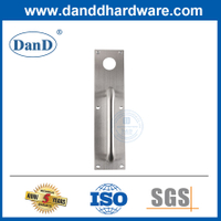 Round Cylinder Stainless Steel 304 Night Latch Plate for Panic Exit Device-DDPD011