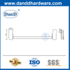 Push Bar Lock Cross Type Panic Exit Device Steel Panic Bar Door Hardware-DDPD022