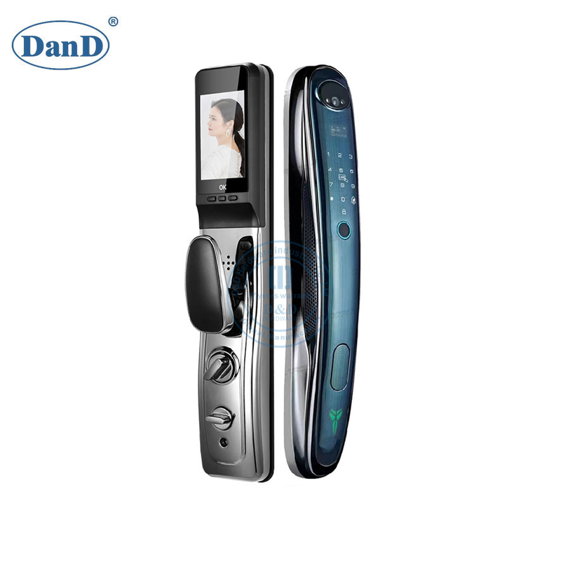 Digital Fingerprint IC Card Electronic Smart Door Lock with Camera-DDFL032