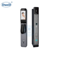 Biometric Fingerprint Intelligent Digital Security System Keyless Door Viewer Camera Lock-DDFL035