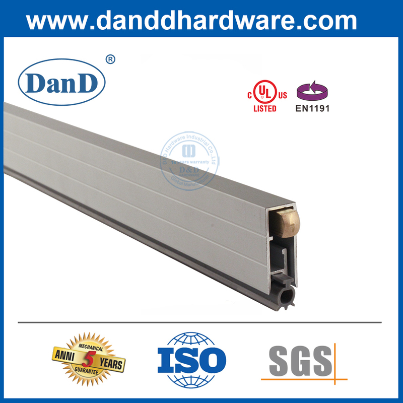 Aluminum Automatic Drop Seal Concealed Door Bottom Seal Floor Door Seal-DDBS001