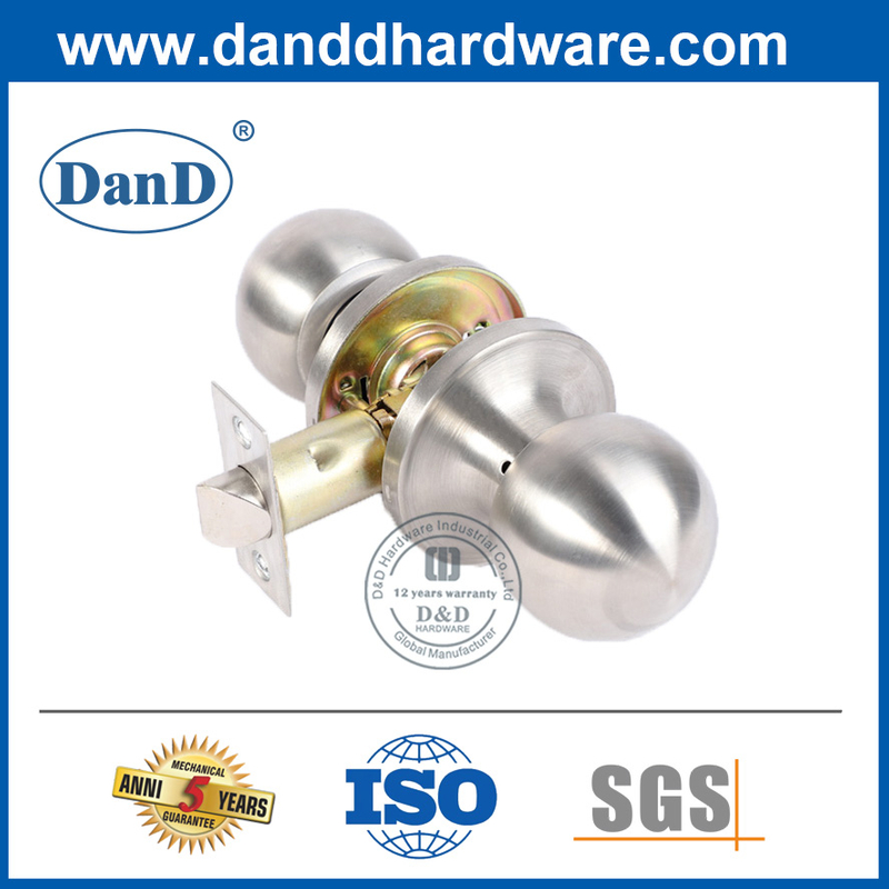 Zinc Alloy Non Locking Passage Door knob Sets-DDLK035