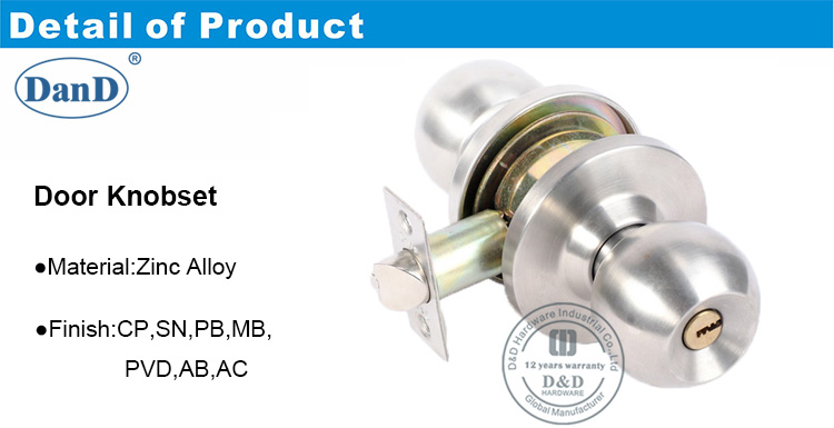 Entrance Door Lock-DDLK038-D and D Hardware