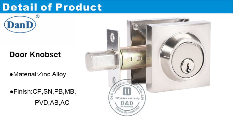 Entry Door Lock-DDLK030-D and D Hardware