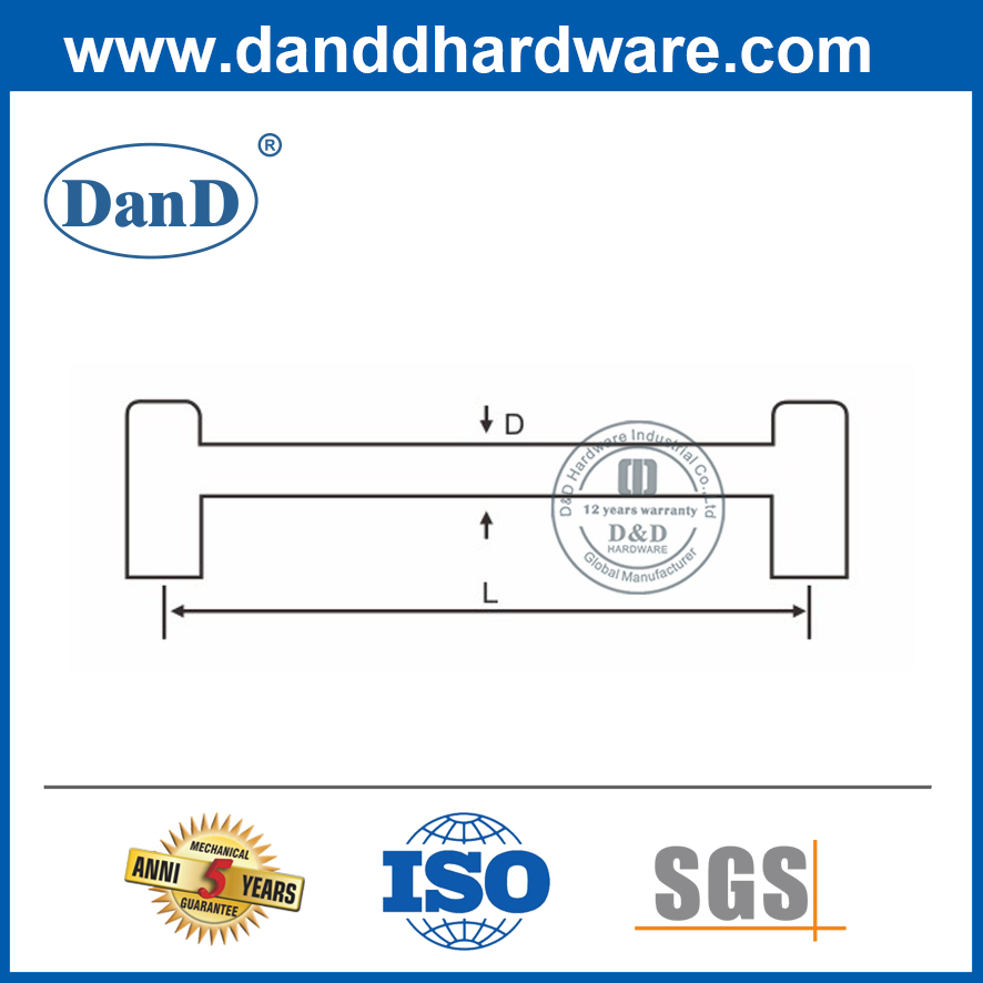 Stainless Steel Door Furniture Cupboard Handle-DDFH004