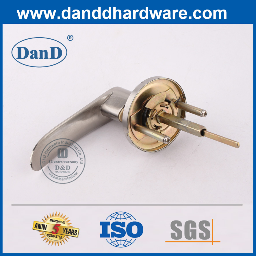 Fashion Design Zinc Alloy Exterior Door Lever Lock Set-DDLK097