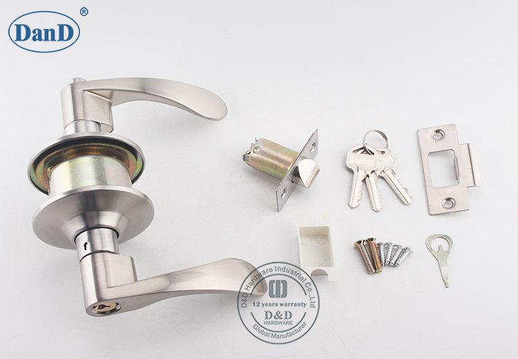 Stainless Steel Restroom Door Knobset-D and D Hardware