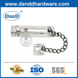 Stainless Steel Surface Mounted Hotel Door Chain-DDDG010
