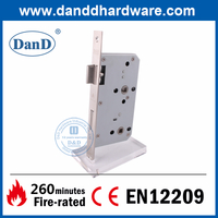 CE EN12209 Stainless Steel Fire Bathroom Door Mortice Lock-DDML012-6078