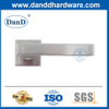 Satin Silver Door Handles Stainless Steel Square Rosette Door Handles-DDTH046