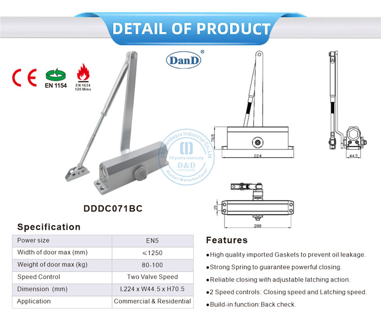 Fire Door Closer