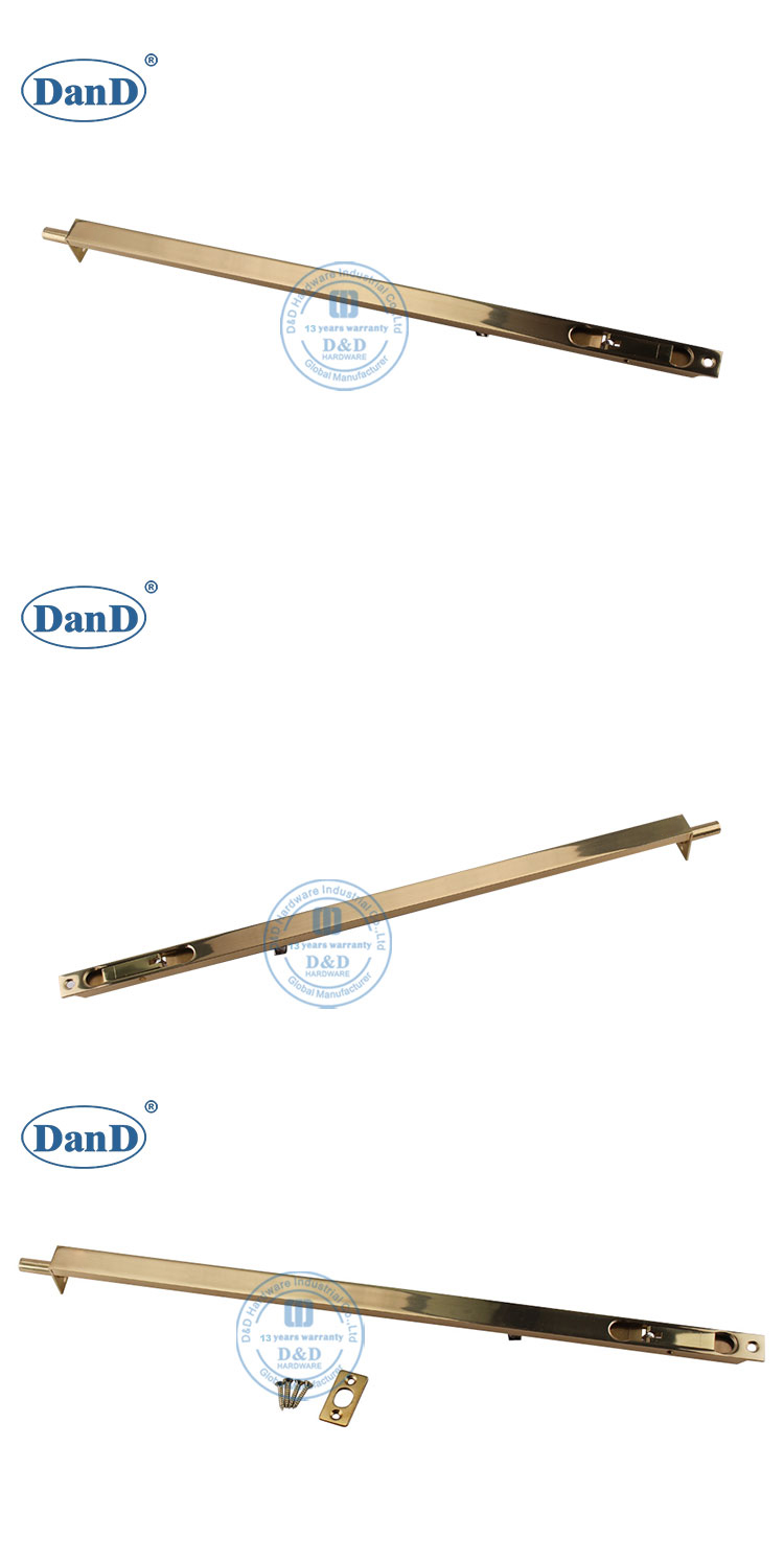 Flush Bolt for Wood Door