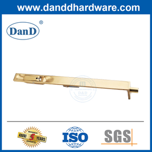 Brass Indoor Bolt Lock Manually Operated Flush Bolts-DDDB004