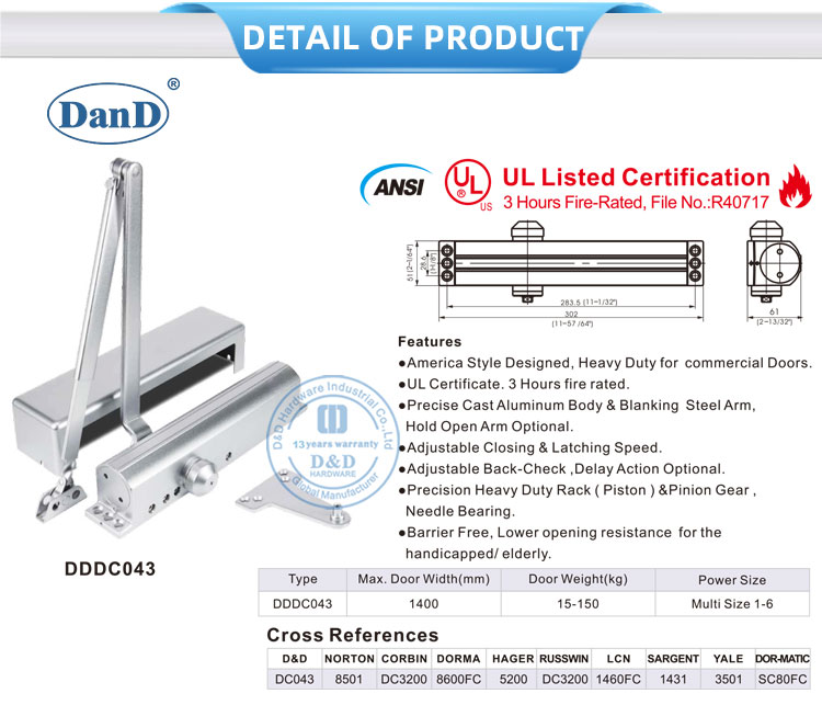 exterior door closer