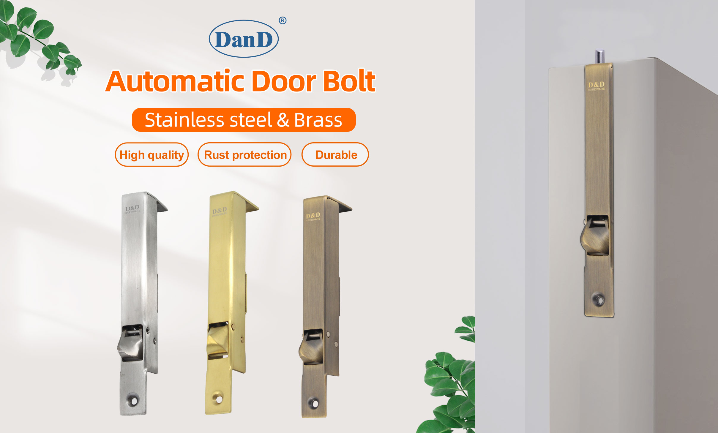 Door Bolt Manufacturer - D&D Hardware Industrial