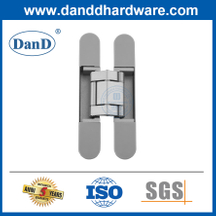 Invisible Mute silver Zinc Alloy Door 3D Adjustable Concealed Hinges-DDCH008