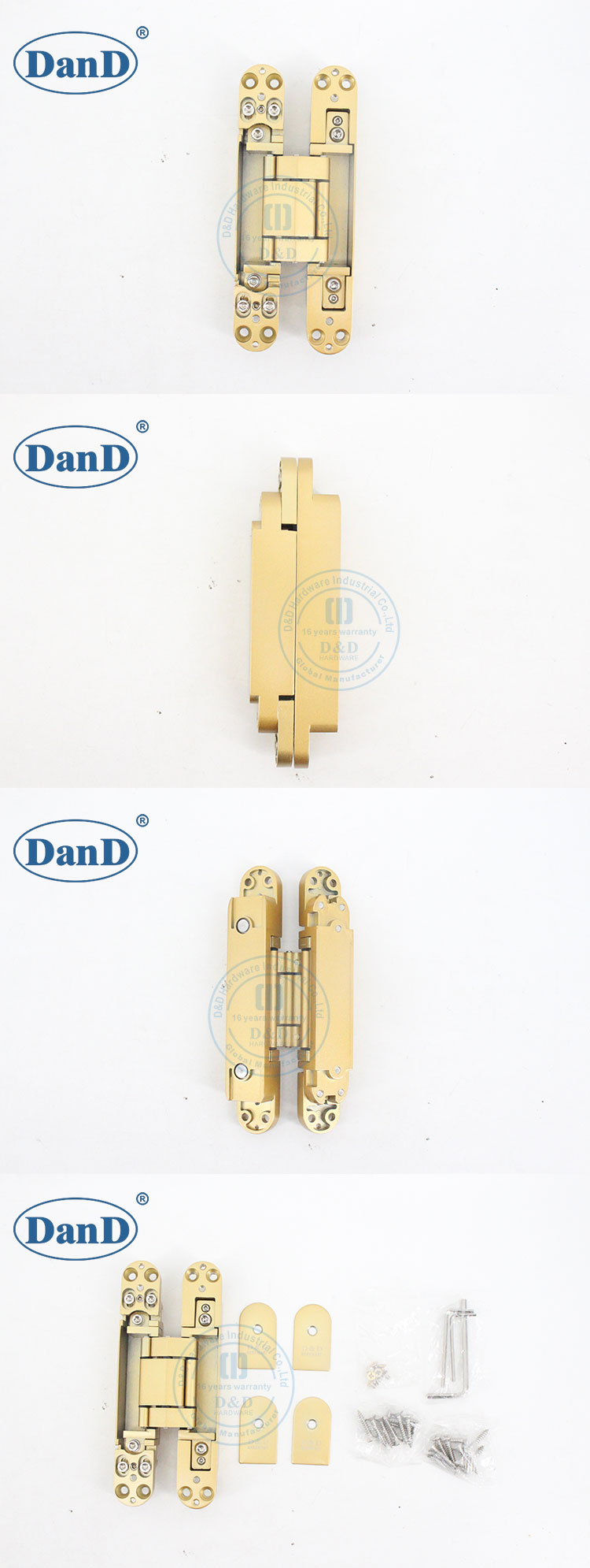 Adjustable Invisible Hinge