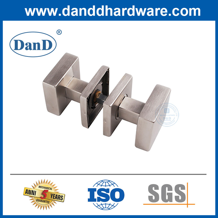 Good Quality Office Stainless Steel Lever Handle Front Door Knobs-DDTH030