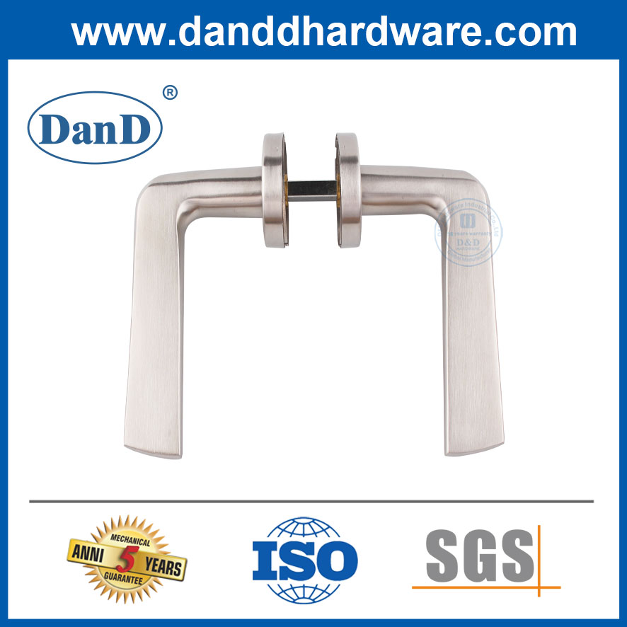 Stainless Steel Office Hotel Door Lever Handle Hardware Manufacturer-DDTH034