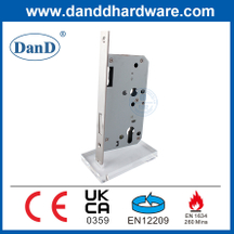 CE Certificate EN12209 Fire Rated SS304 Mortise Deadbolt Lock for Fire Door-DDML013-6072