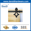Stainless Steel Modern Stylish Sliding Door Track Black Sliding Barn Door Hardware-DDBD003
